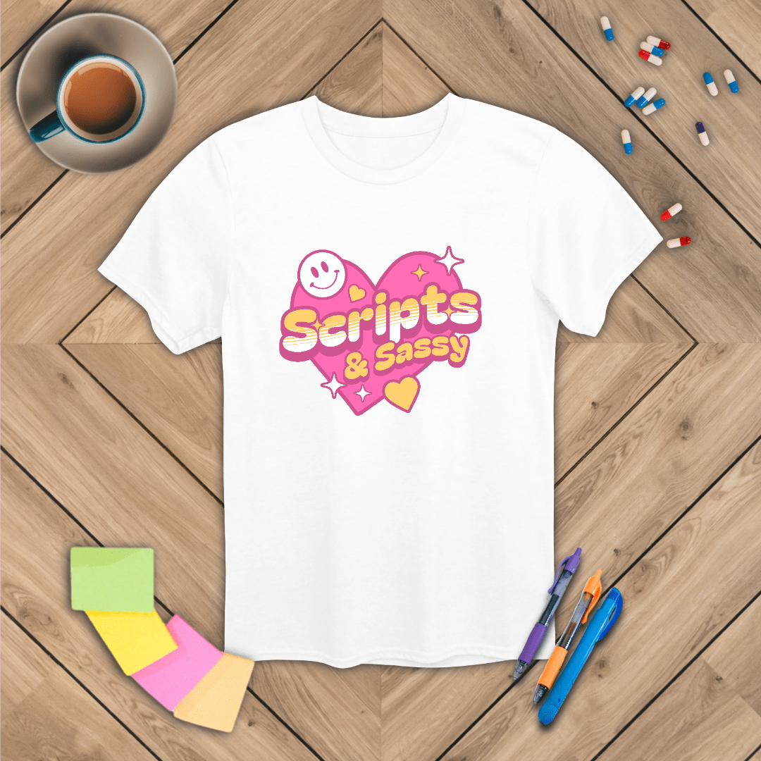 Scripts and Sassy T-Shirt