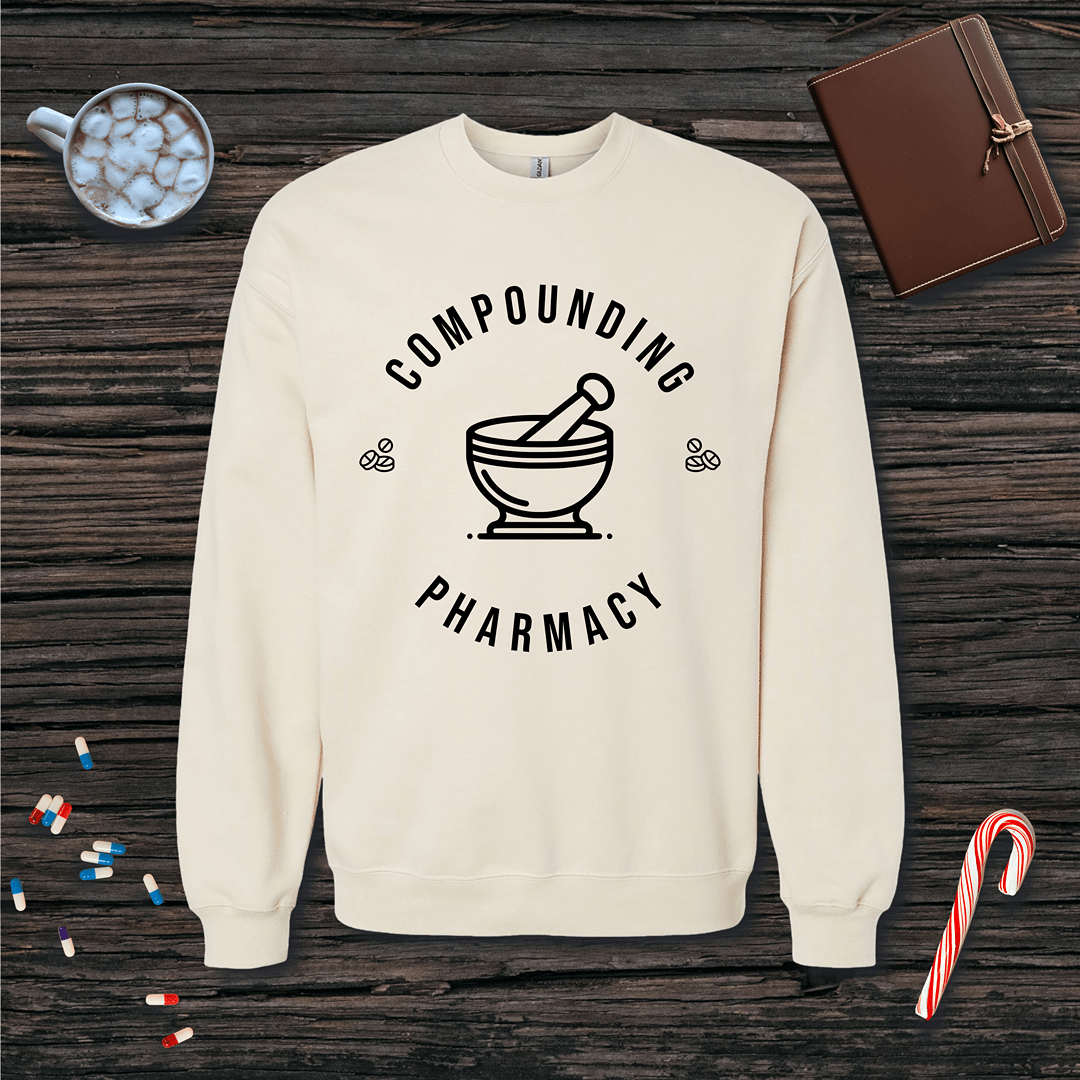 Compounding Pharmacy Fleece Crewneck Sweatshirt
