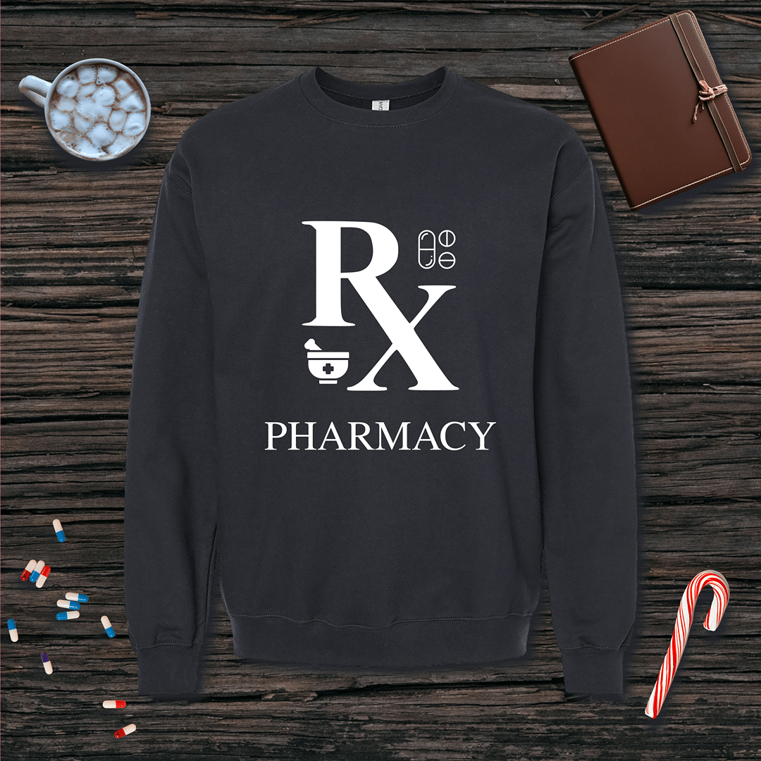 Rx Pharmacy Fleece Crewneck Sweatshirt