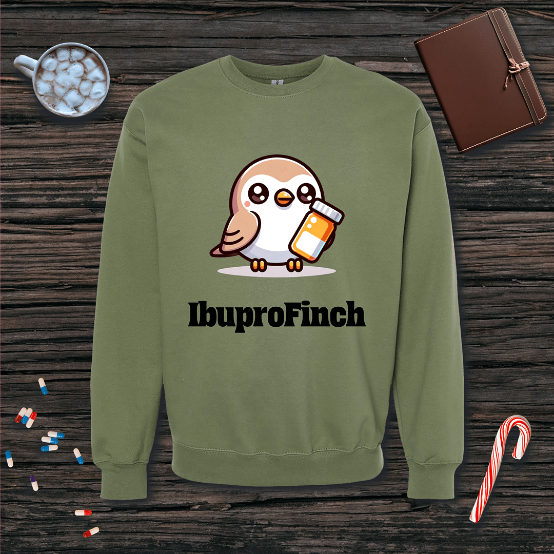 IbuproFinch Fleece Crewneck Sweatshirt