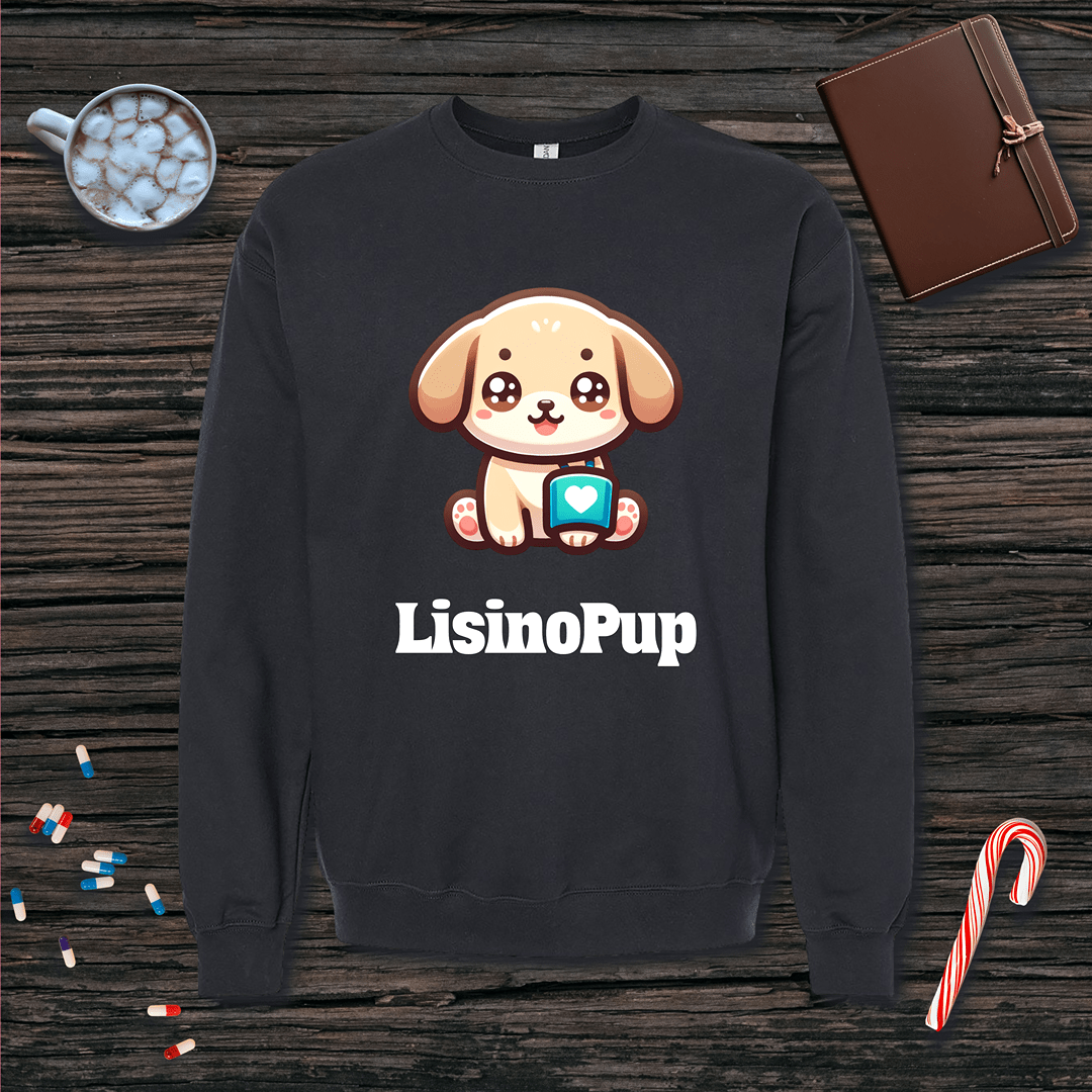 LisinoPup Fleece Crewneck Sweatshirt