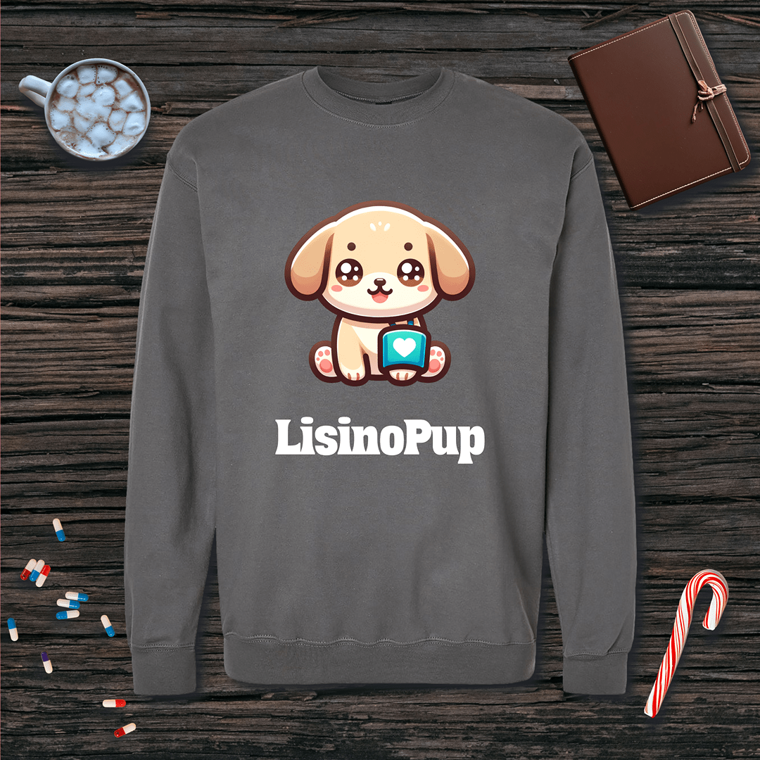 LisinoPup Fleece Crewneck Sweatshirt