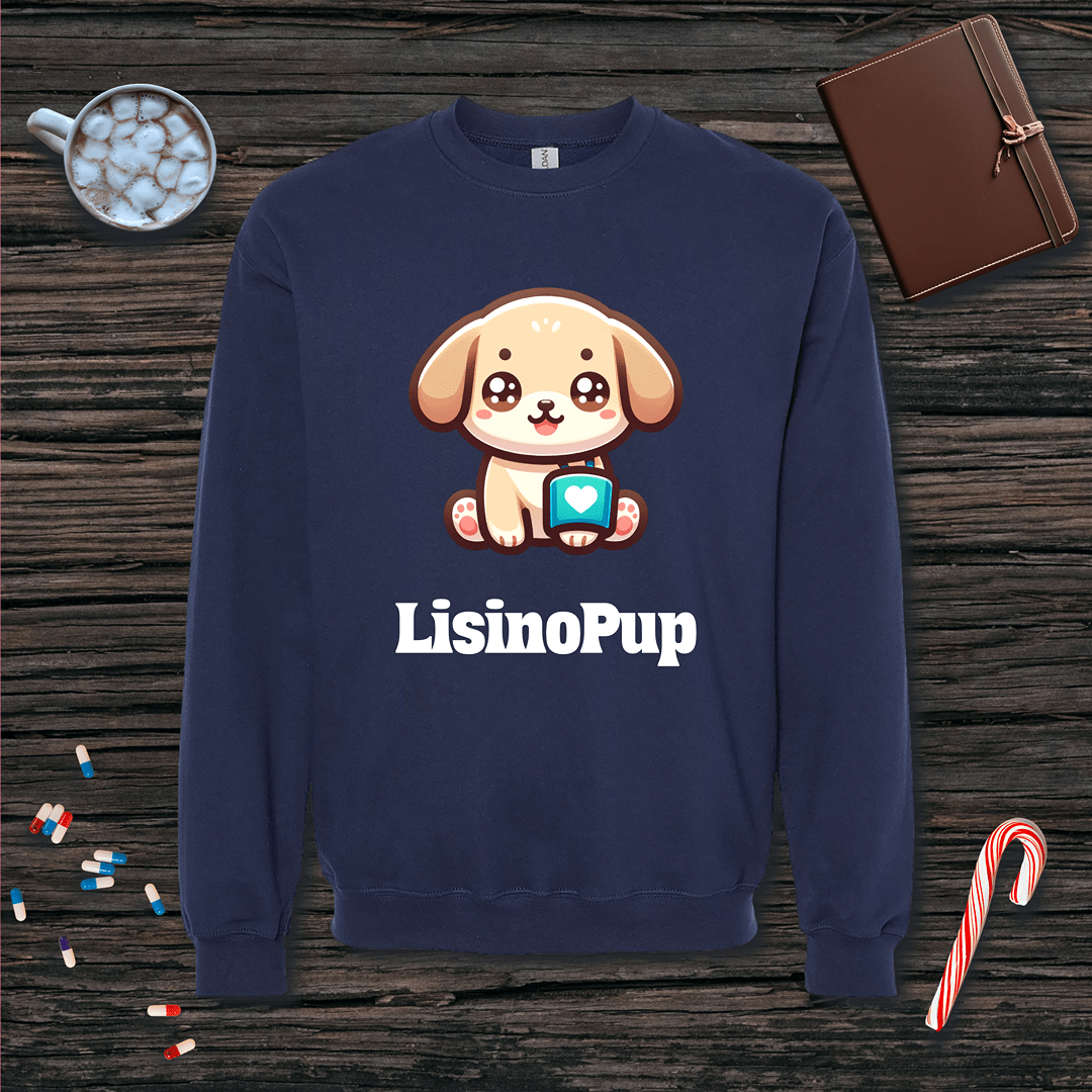 LisinoPup Fleece Crewneck Sweatshirt