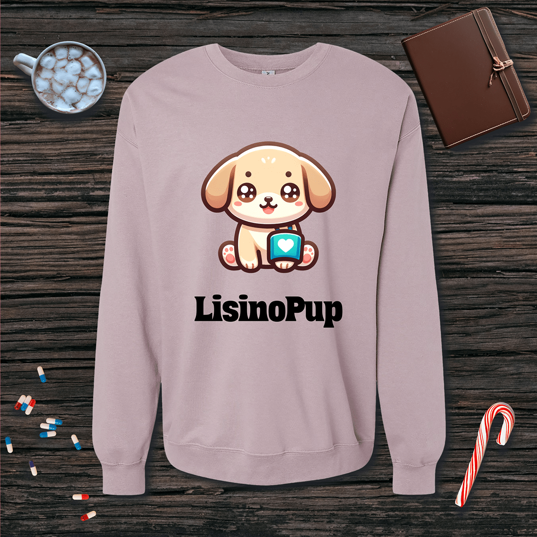 LisinoPup Fleece Crewneck Sweatshirt
