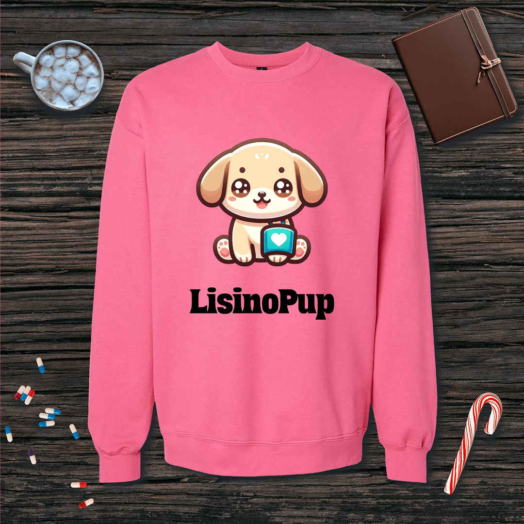 LisinoPup Fleece Crewneck Sweatshirt