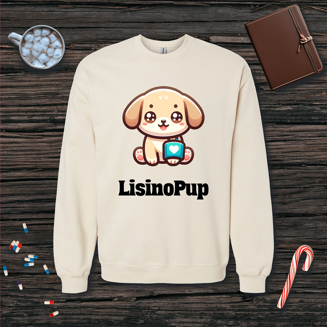 LisinoPup Fleece Crewneck Sweatshirt