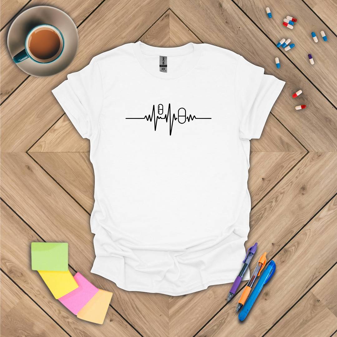 ECG/EKG Capsules T-Shirt