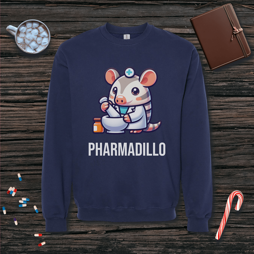 Pharmadillo Fleece Crewneck Sweatshirt