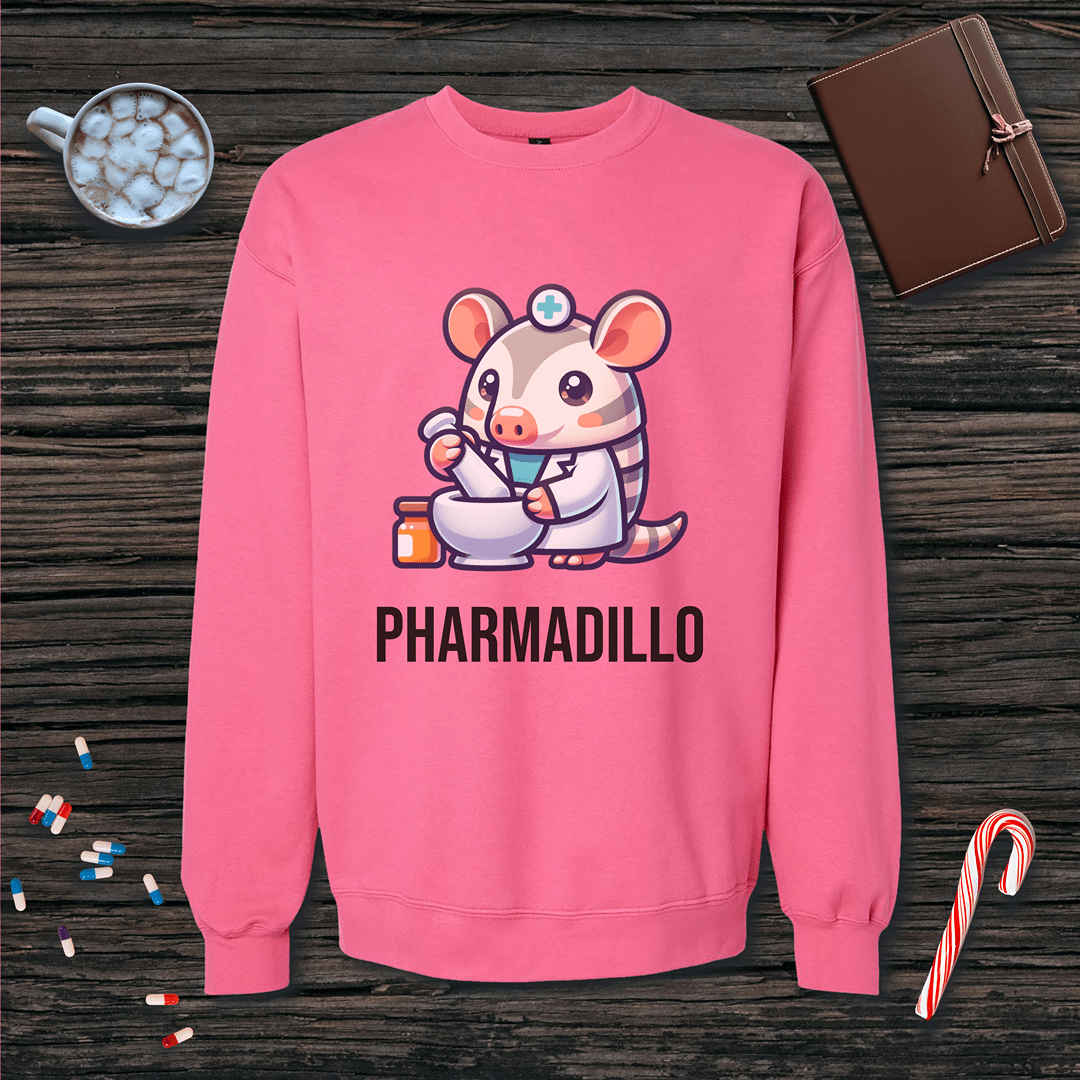 Pharmadillo Fleece Crewneck Sweatshirt