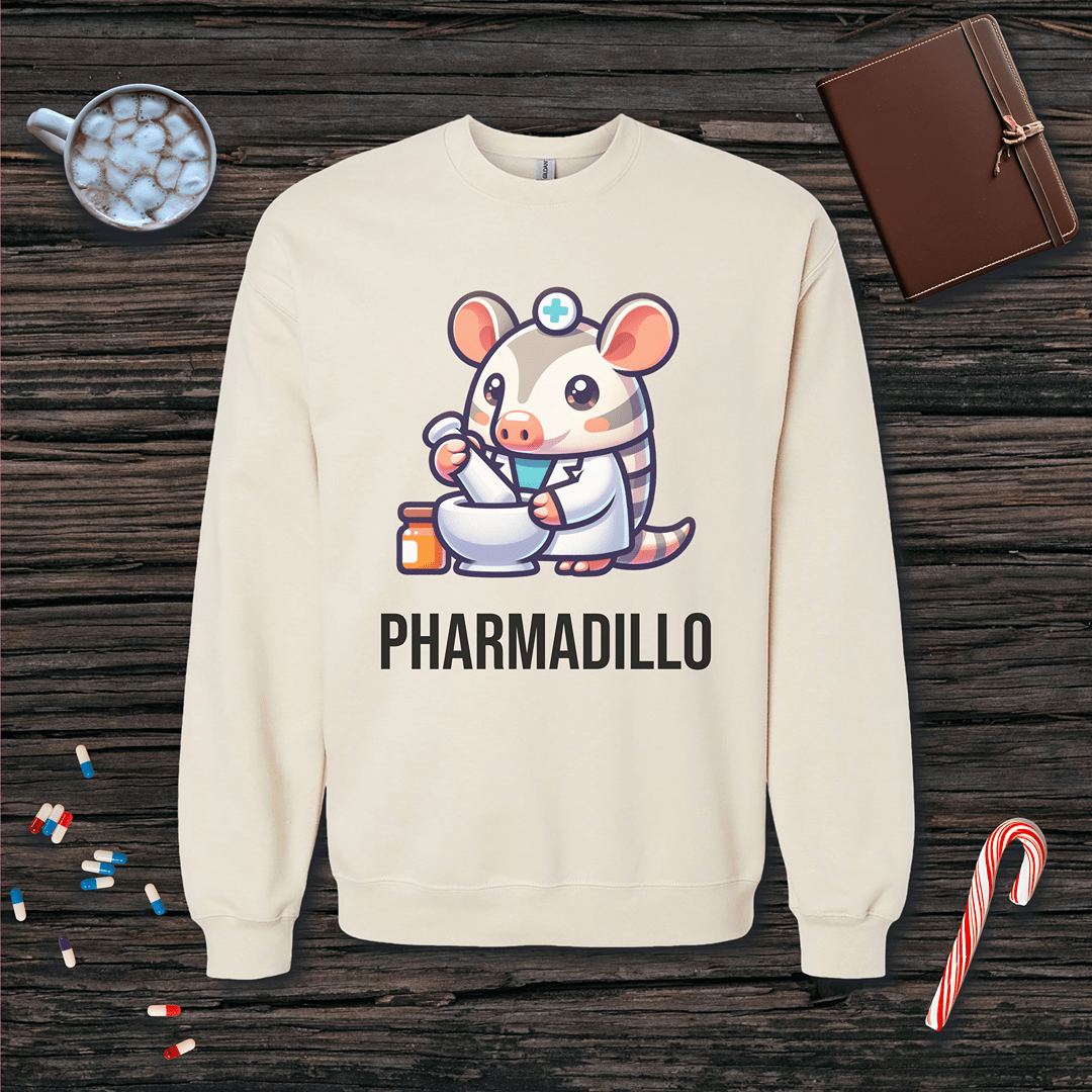 Pharmadillo Fleece Crewneck Sweatshirt