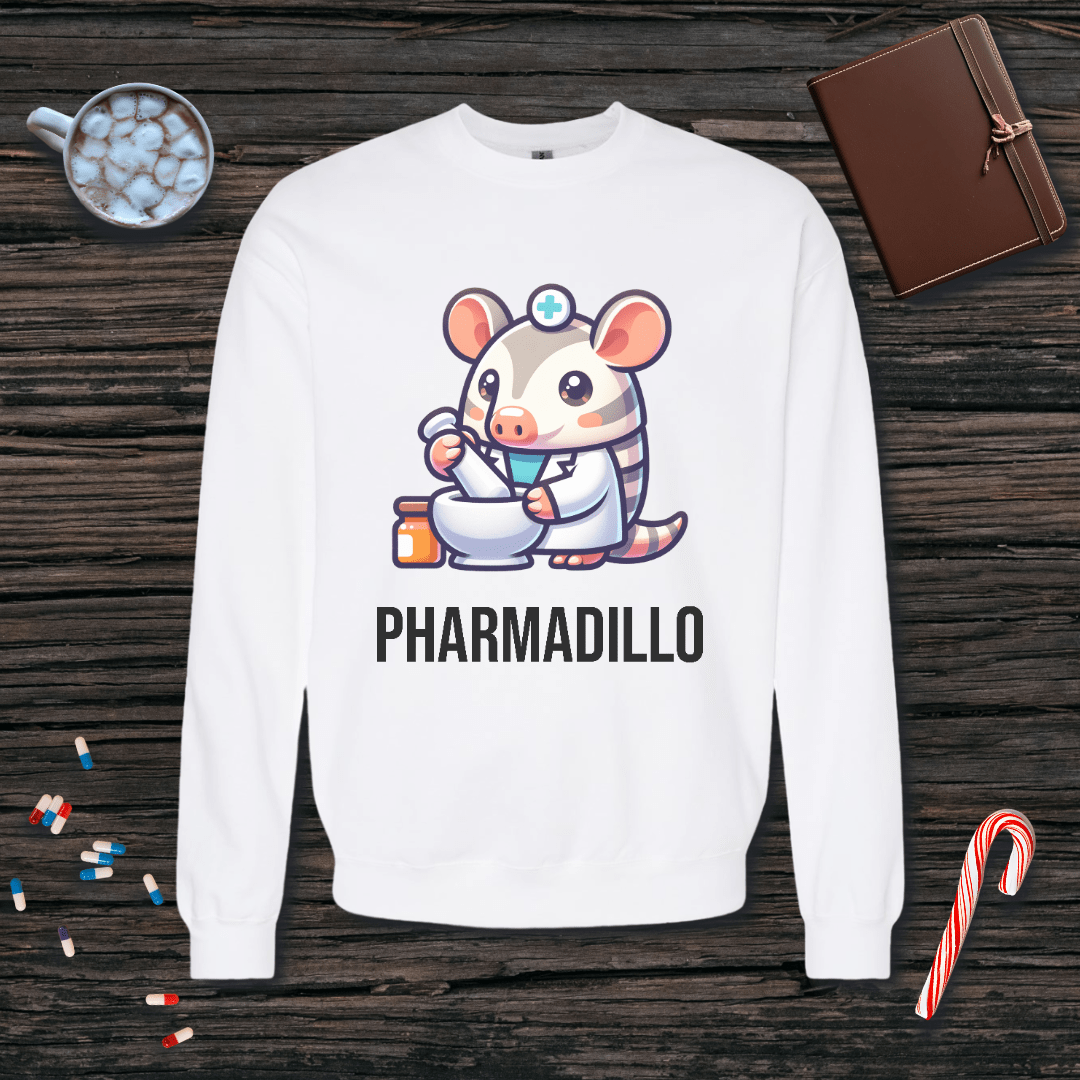 Pharmadillo Fleece Crewneck Sweatshirt