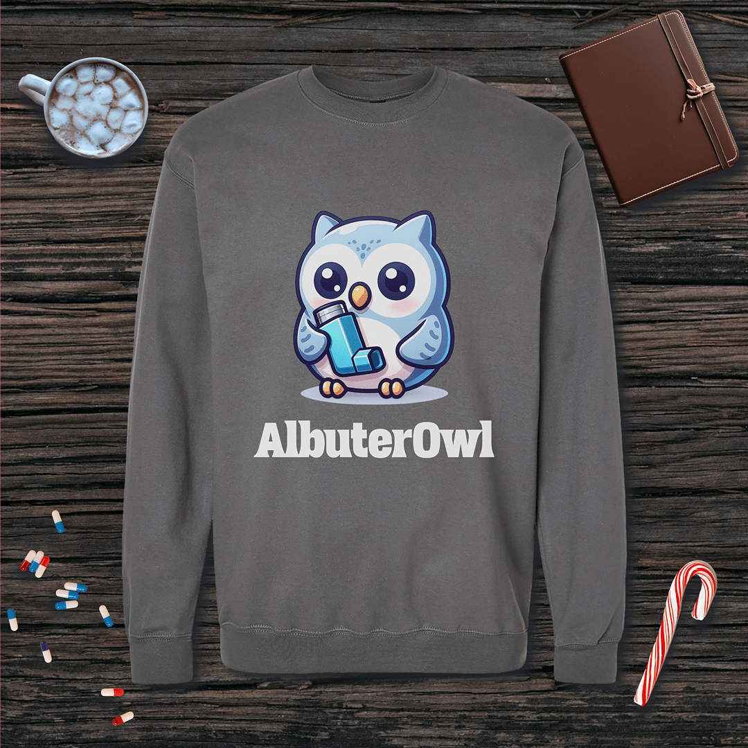 AlbuterOwl Fleece Crewneck Sweatshirt