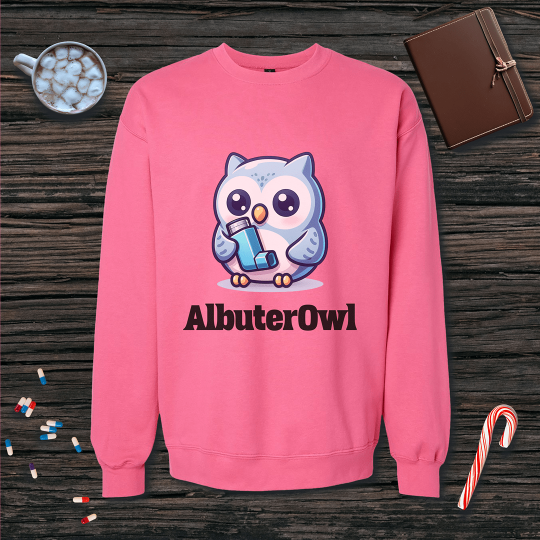 AlbuterOwl Fleece Crewneck Sweatshirt