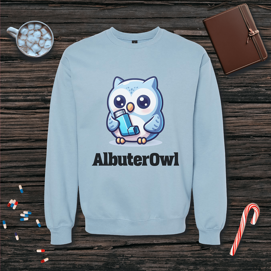 AlbuterOwl Fleece Crewneck Sweatshirt