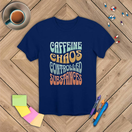Caffeine Chaos Controlled Substances T-Shirt