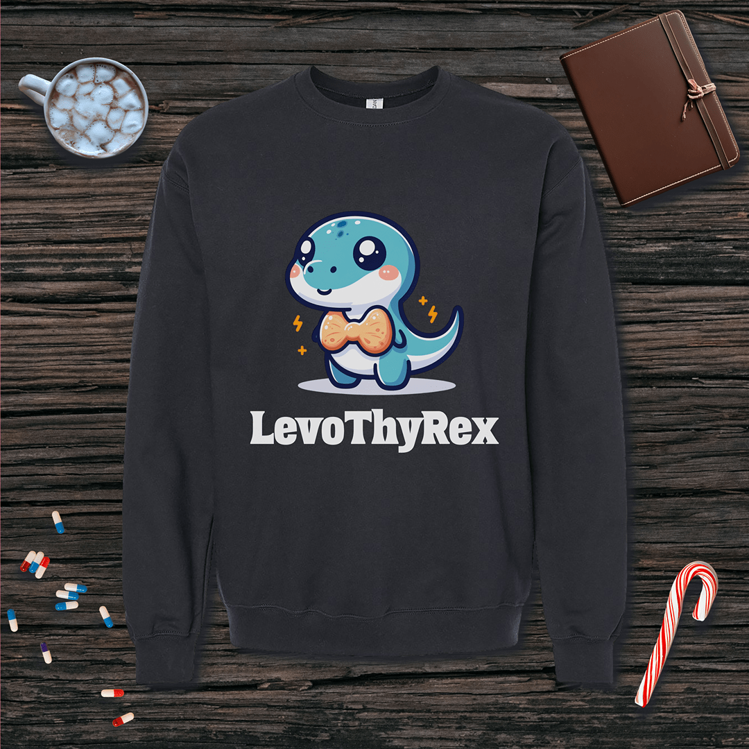 LevoThyRex Fleece Crewneck Sweatshirt