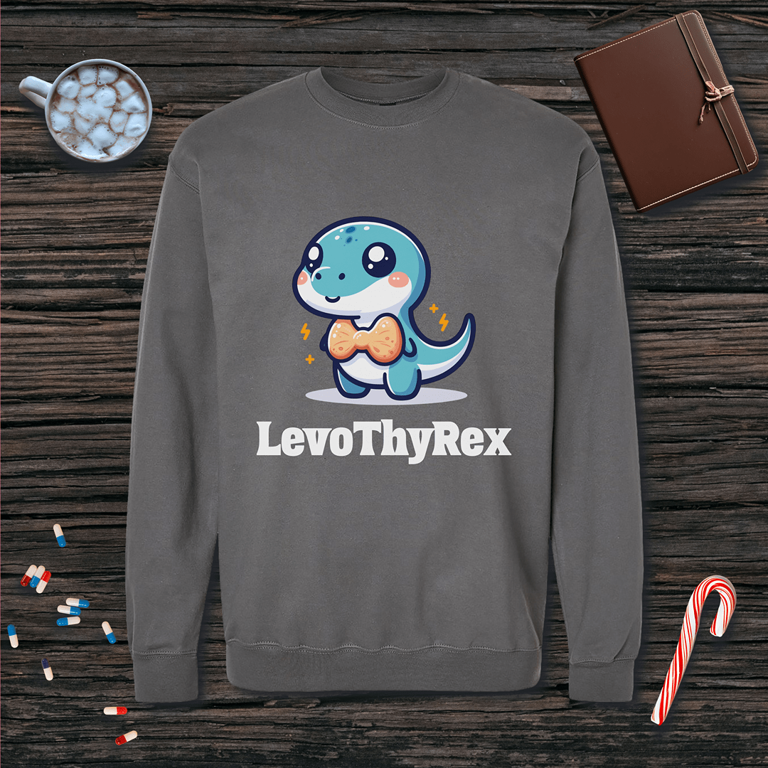 LevoThyRex Fleece Crewneck Sweatshirt