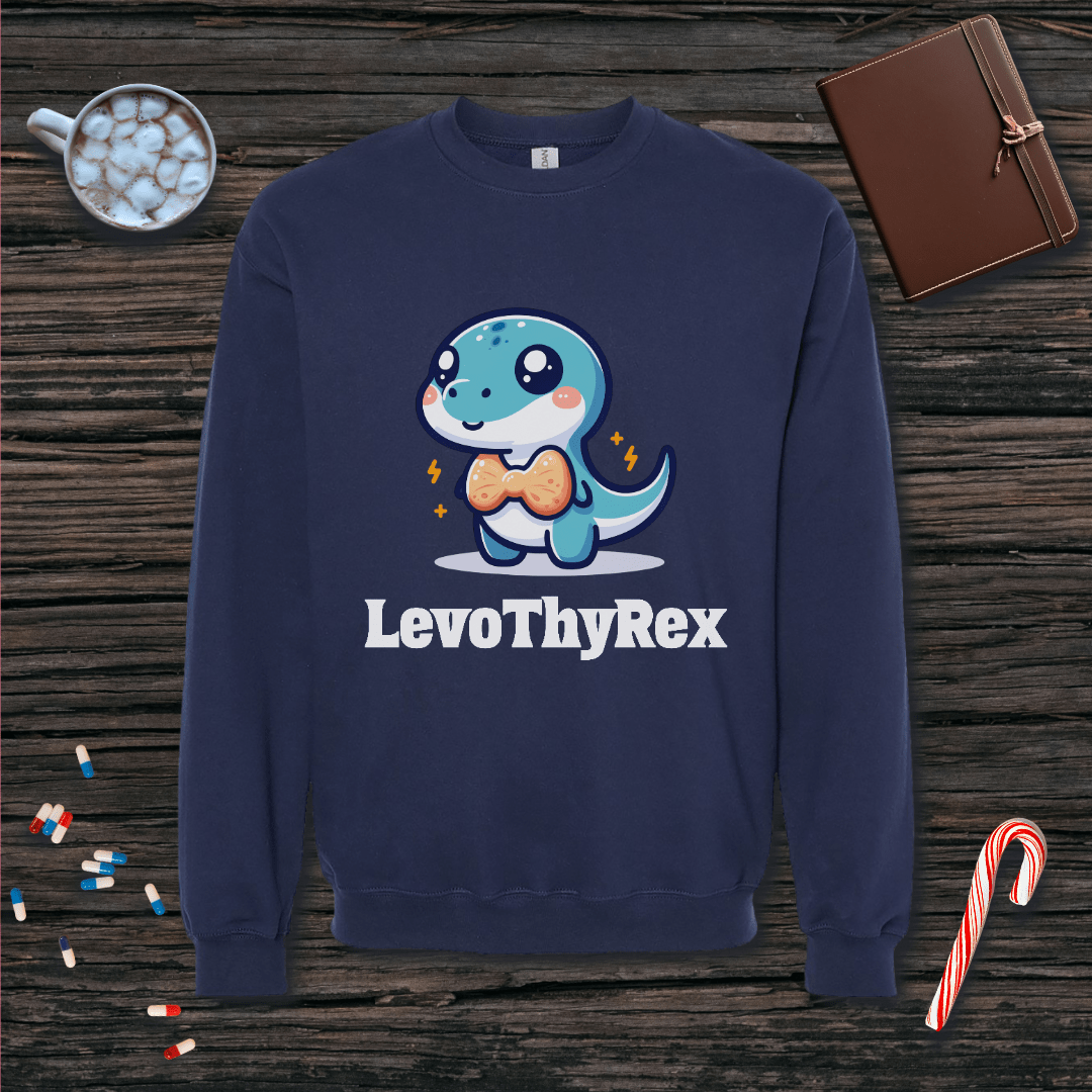 LevoThyRex Fleece Crewneck Sweatshirt