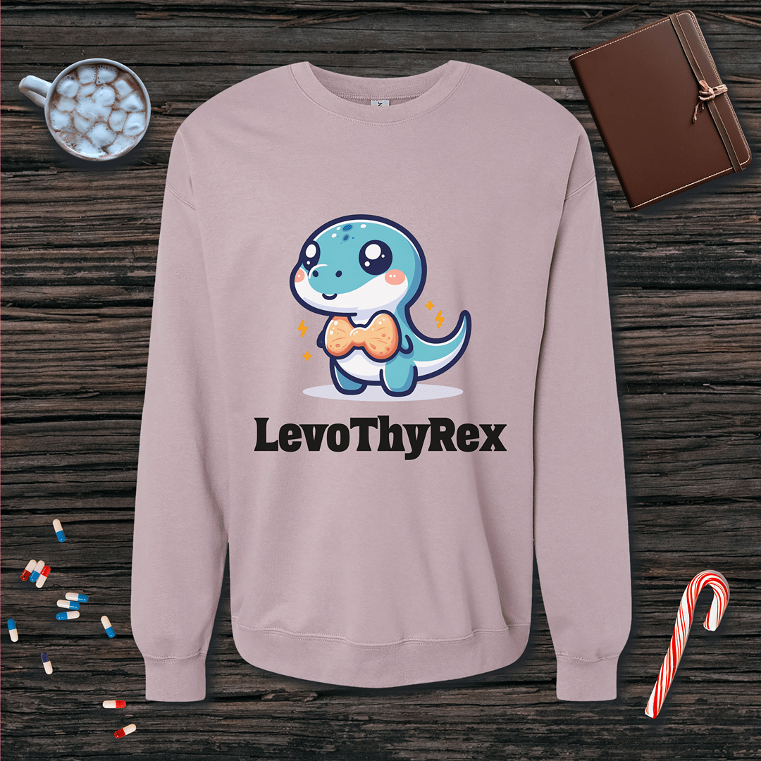 LevoThyRex Fleece Crewneck Sweatshirt