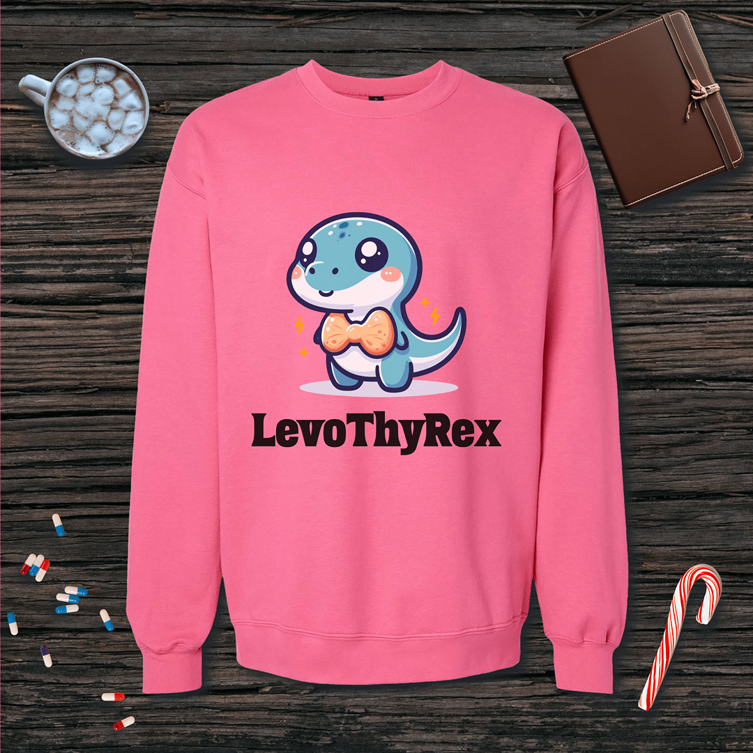 LevoThyRex Fleece Crewneck Sweatshirt