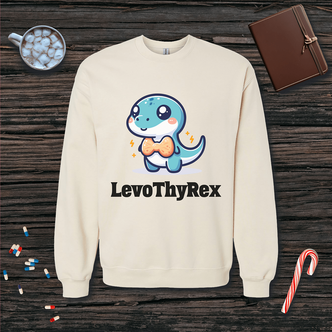 LevoThyRex Fleece Crewneck Sweatshirt
