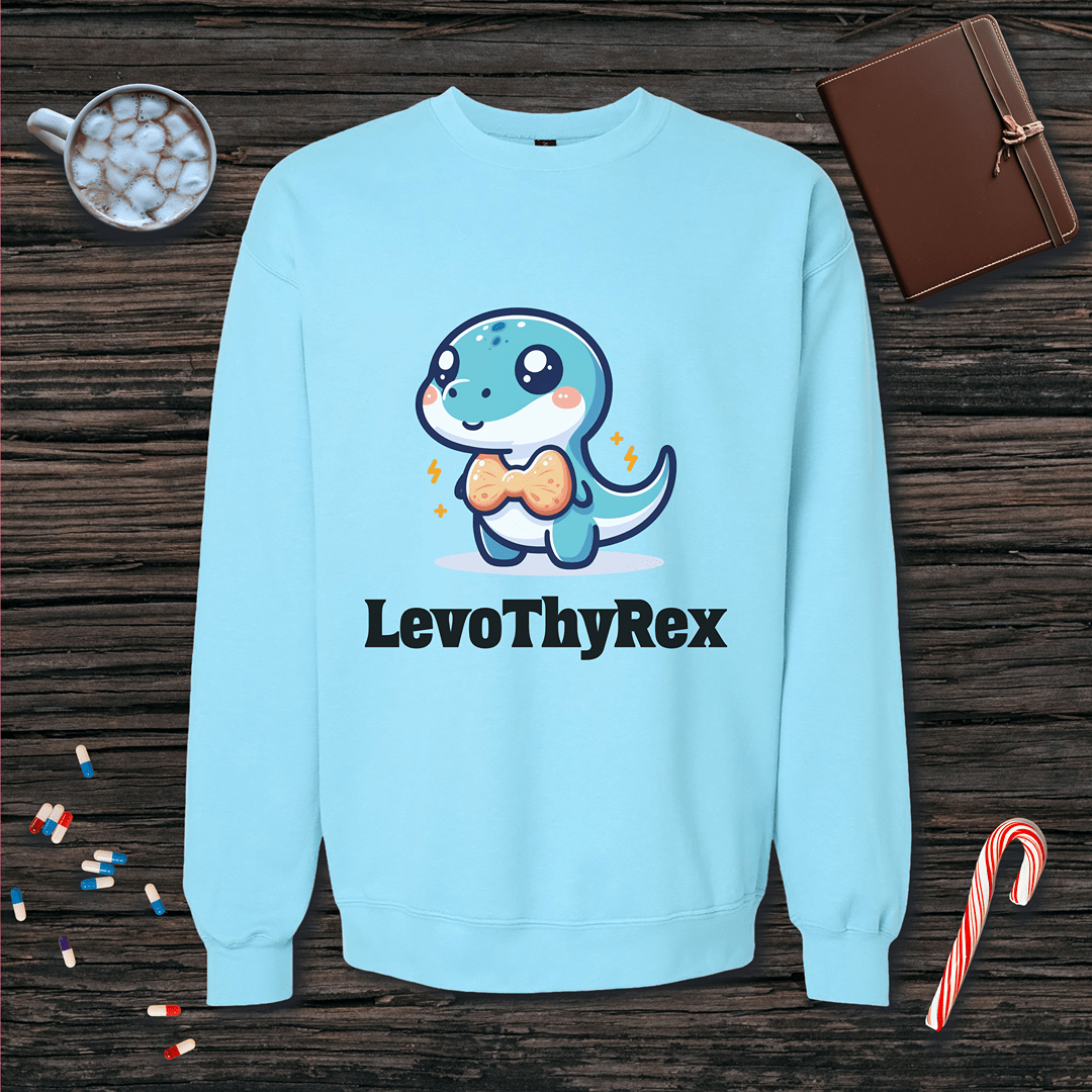 LevoThyRex Fleece Crewneck Sweatshirt
