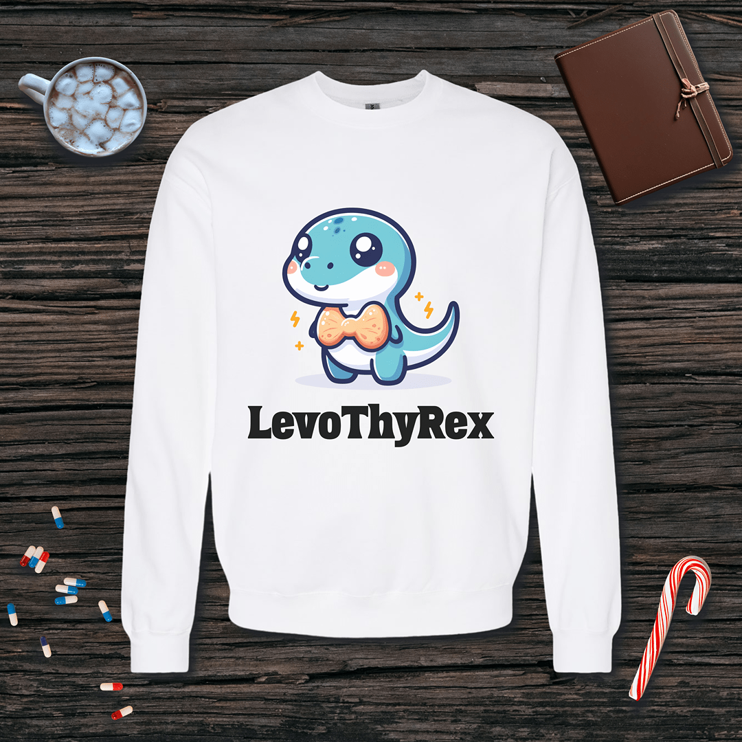 LevoThyRex Fleece Crewneck Sweatshirt