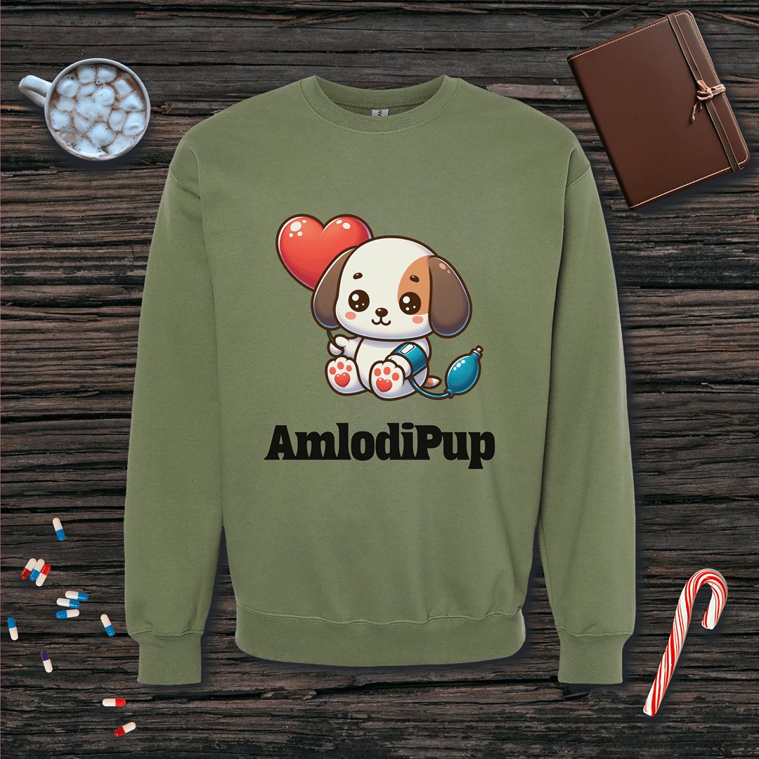 AmlodiPup Fleece Crewneck Sweatshirt