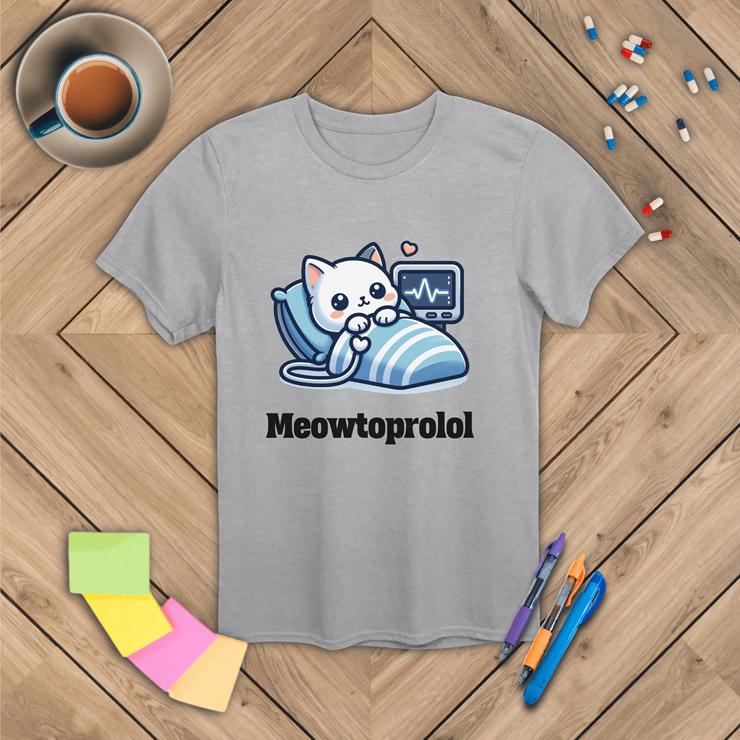 Meowtoprolol v1 T-Shirt