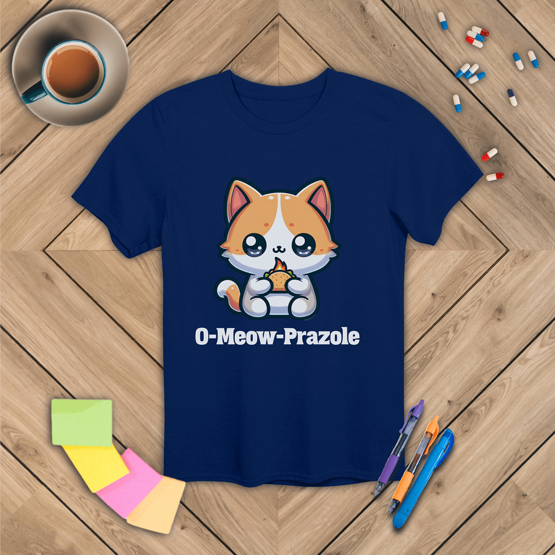 O-Meow-Prazole T-Shirt