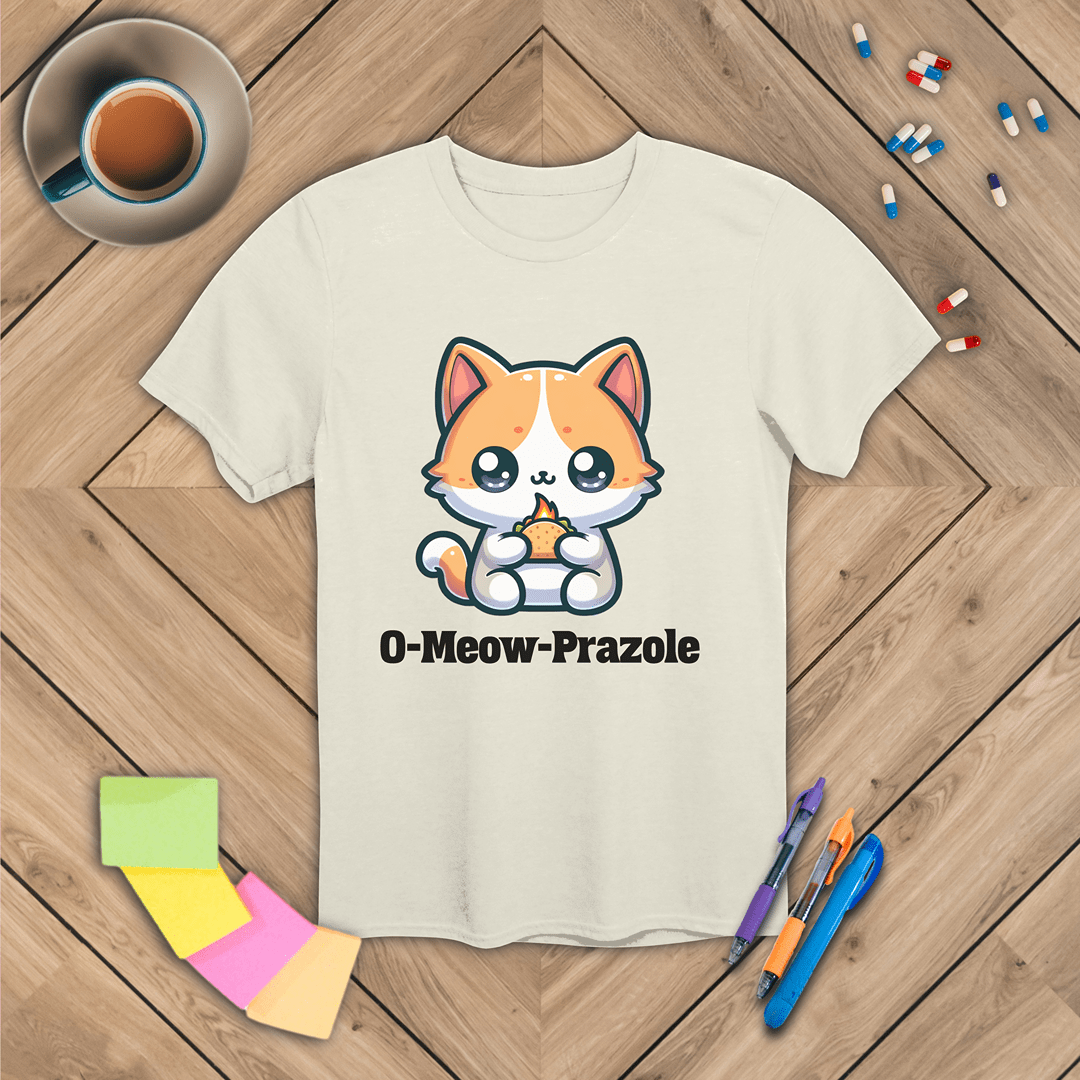 O-Meow-Prazole T-Shirt