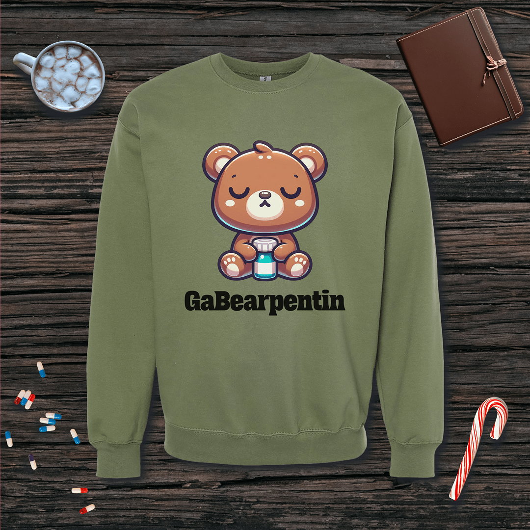 GaBearpentin Fleece Crewneck Sweatshirt