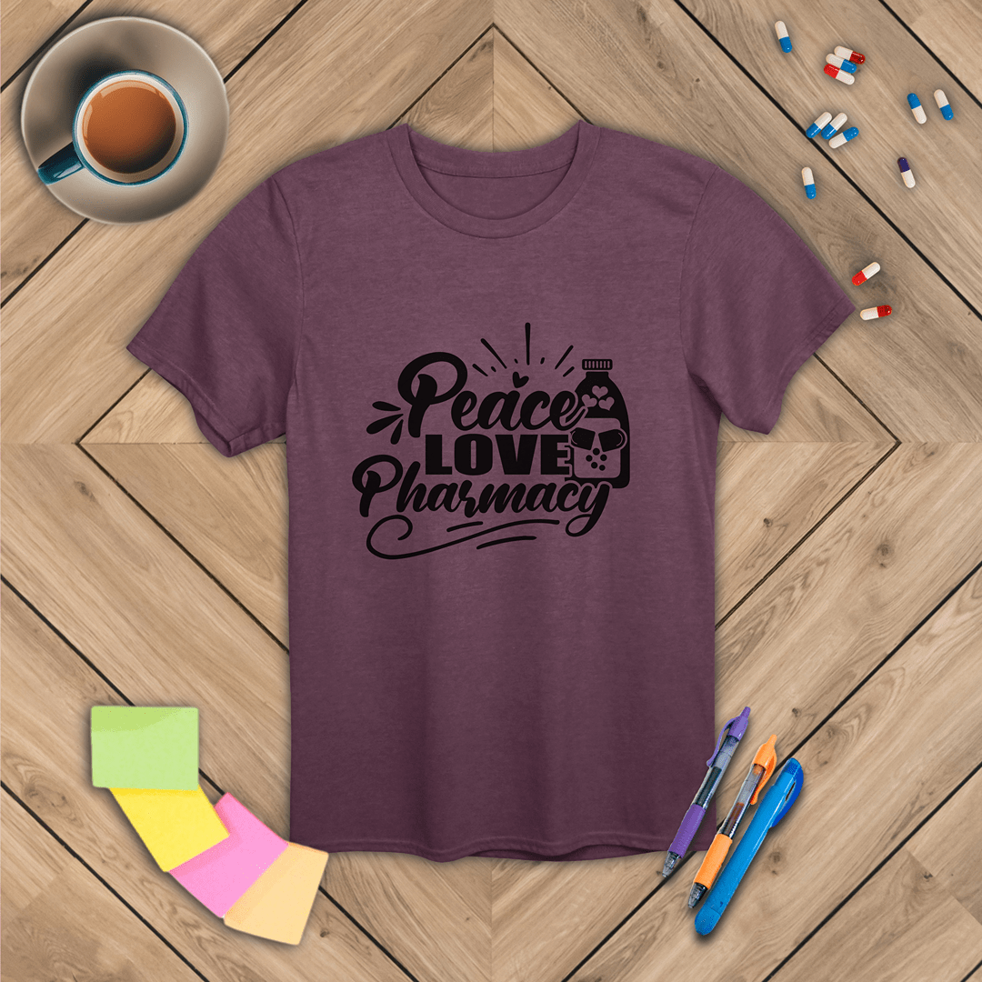 Peace Love Pharmacy v3 T-Shirt