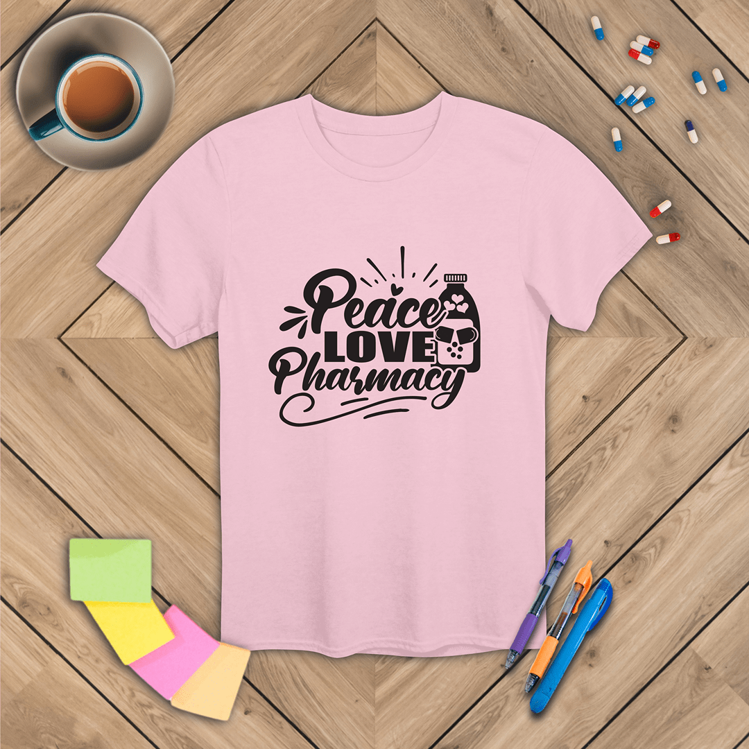 Peace Love Pharmacy v3 T-Shirt