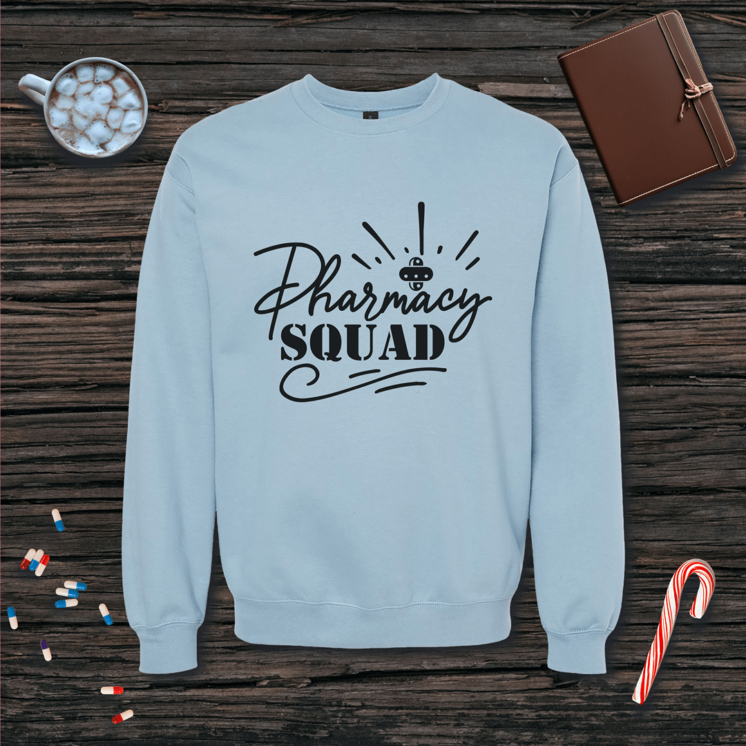 Pharmacy Squad Fleece Crewneck Sweatshirt