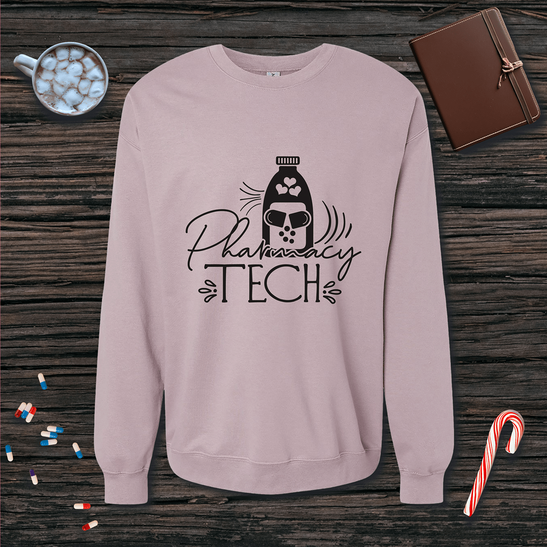 Pharmacy Tech Fleece Crewneck Sweatshirt