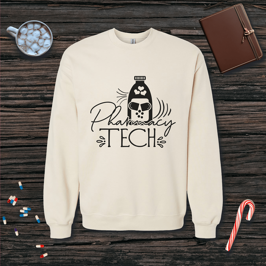 Pharmacy Tech Fleece Crewneck Sweatshirt