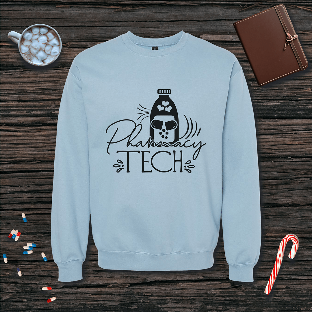 Pharmacy Tech Fleece Crewneck Sweatshirt