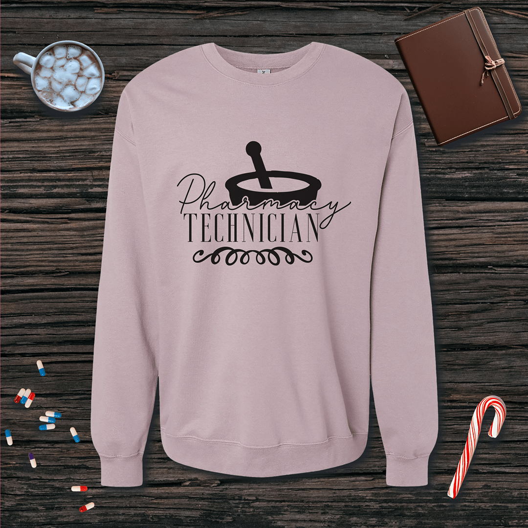 Pharmacy Technician v2 Fleece Crewneck Sweatshirt
