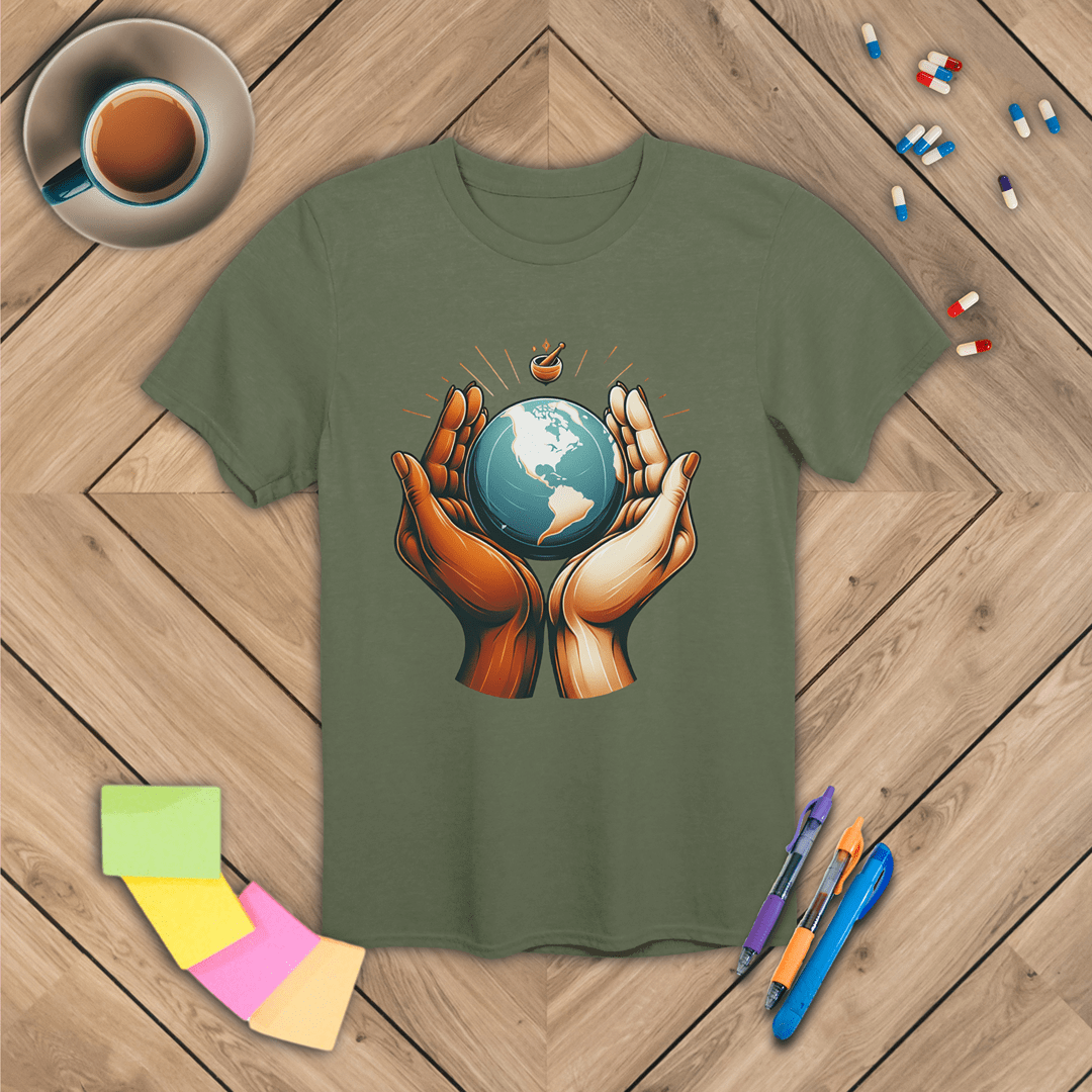 One World One Pharmacy - North & South America T-Shirt