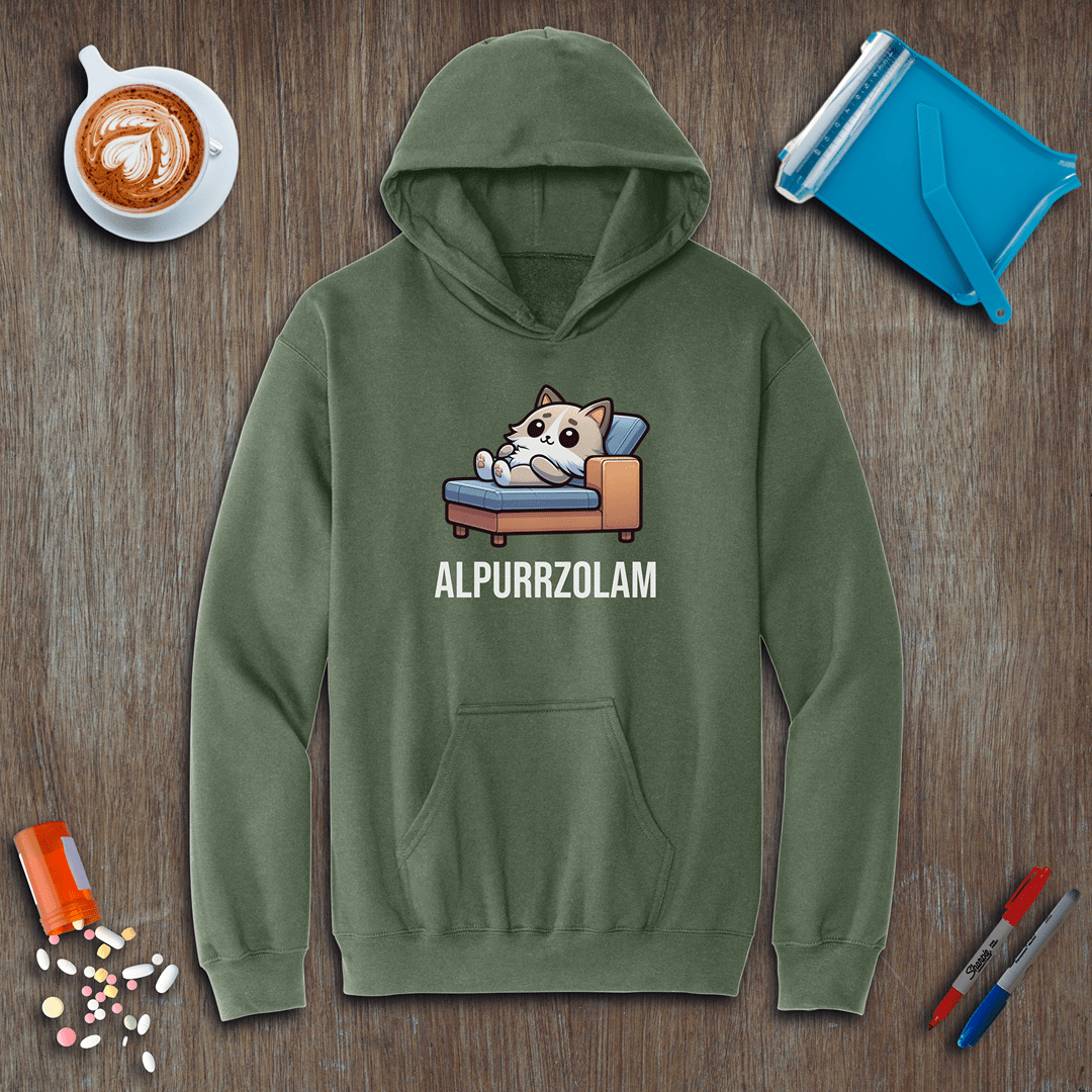 Alpurrzolam Fleece Hoodie