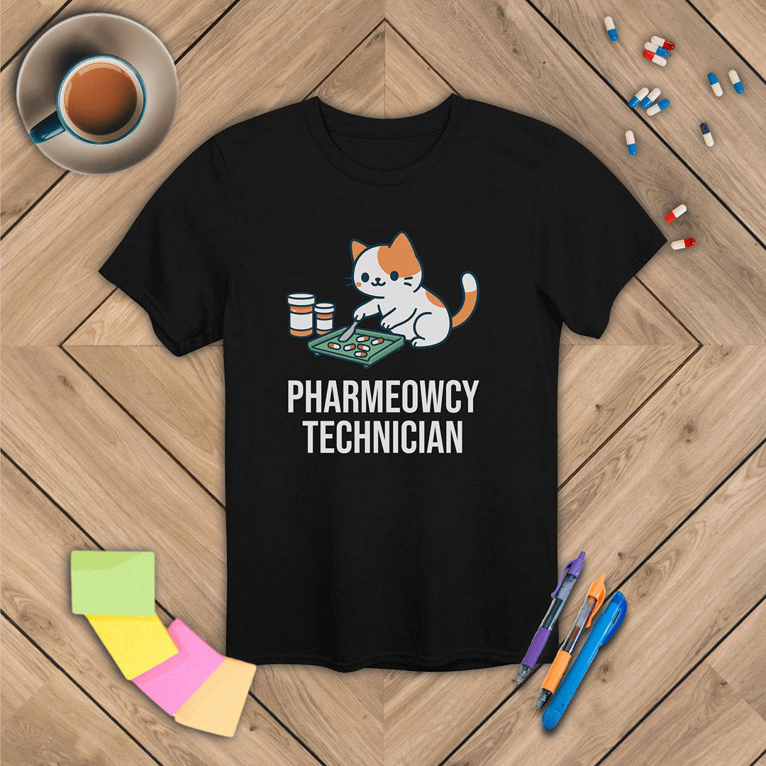 Pharmeowcy Technician T-Shirt