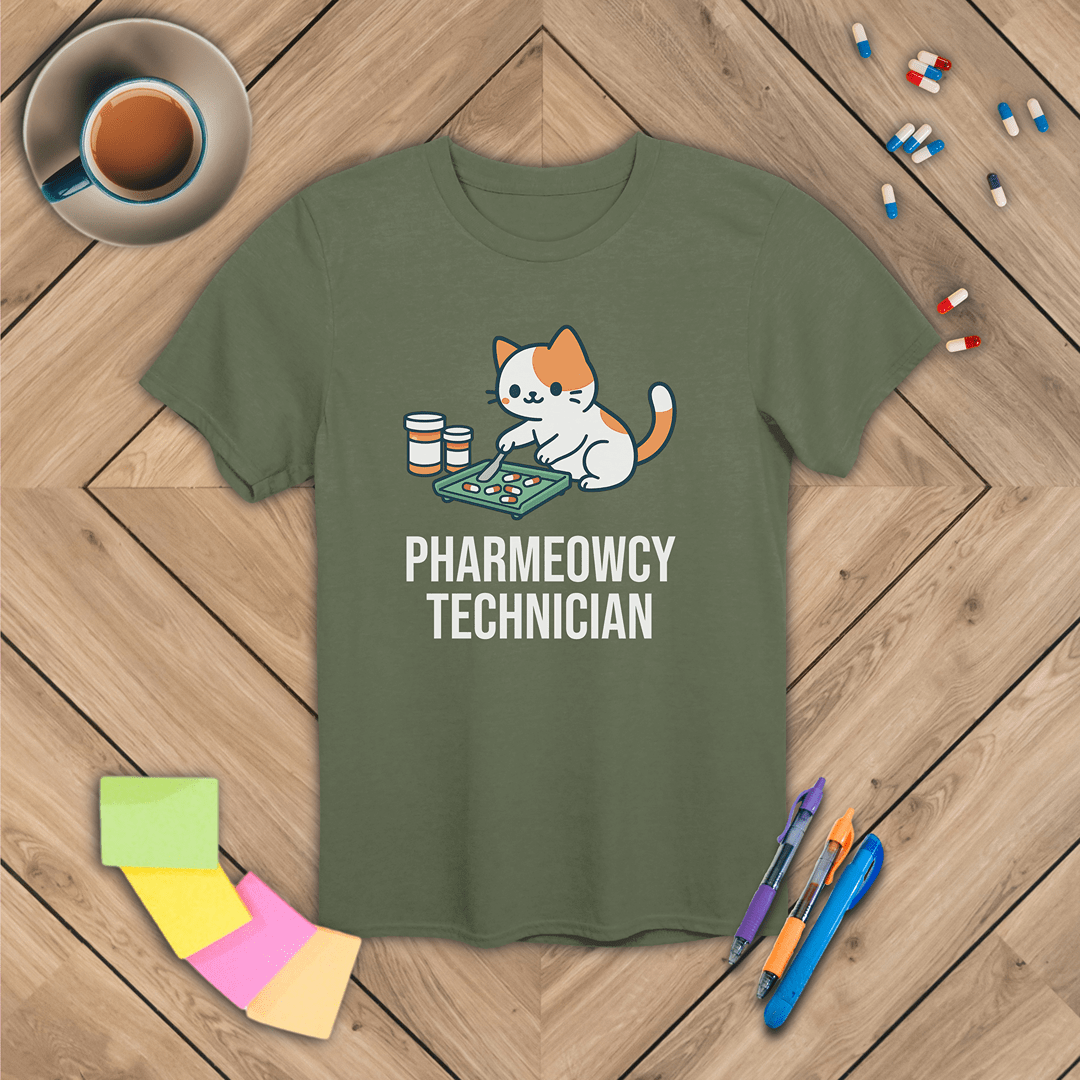 Pharmeowcy Technician T-Shirt
