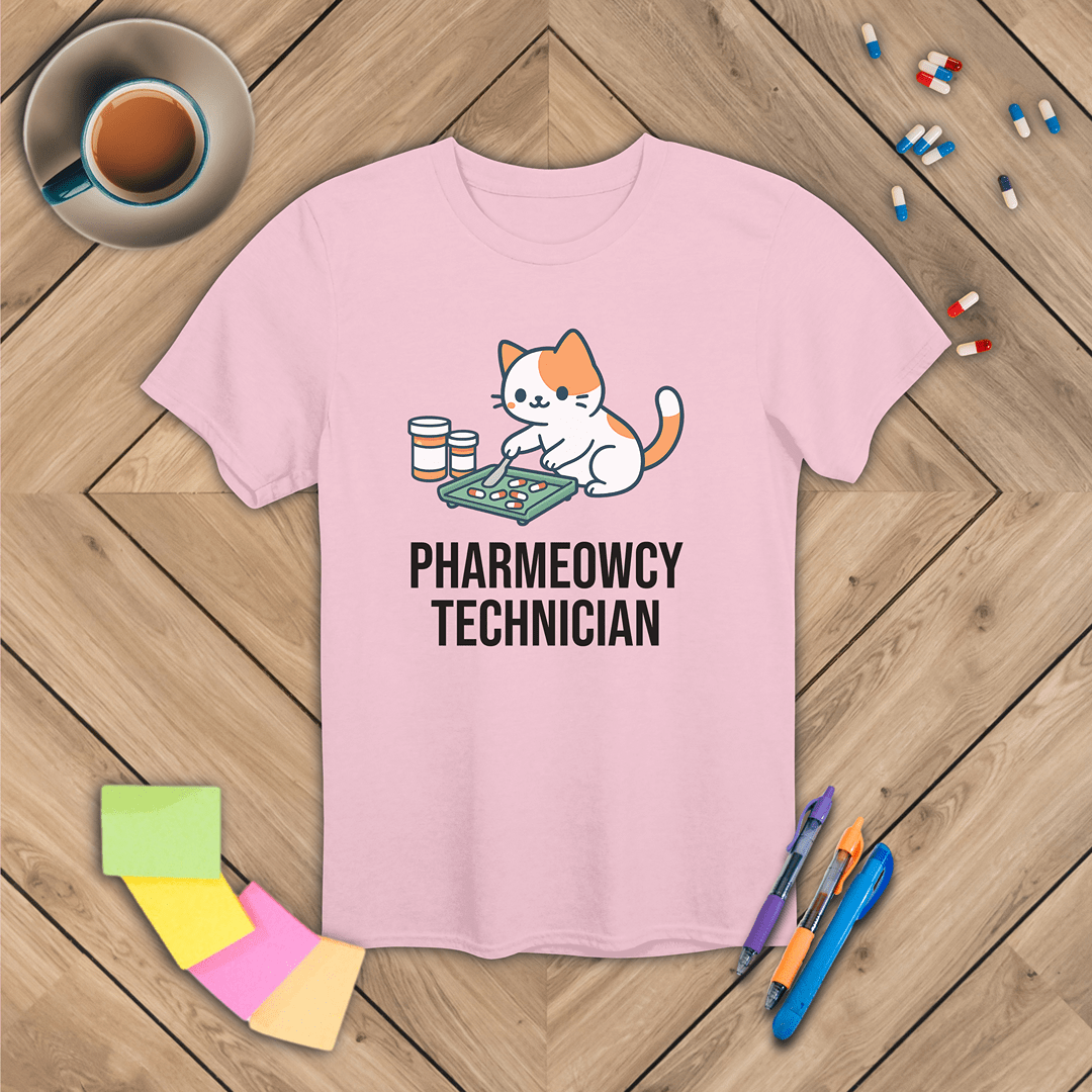 Pharmeowcy Technician T-Shirt