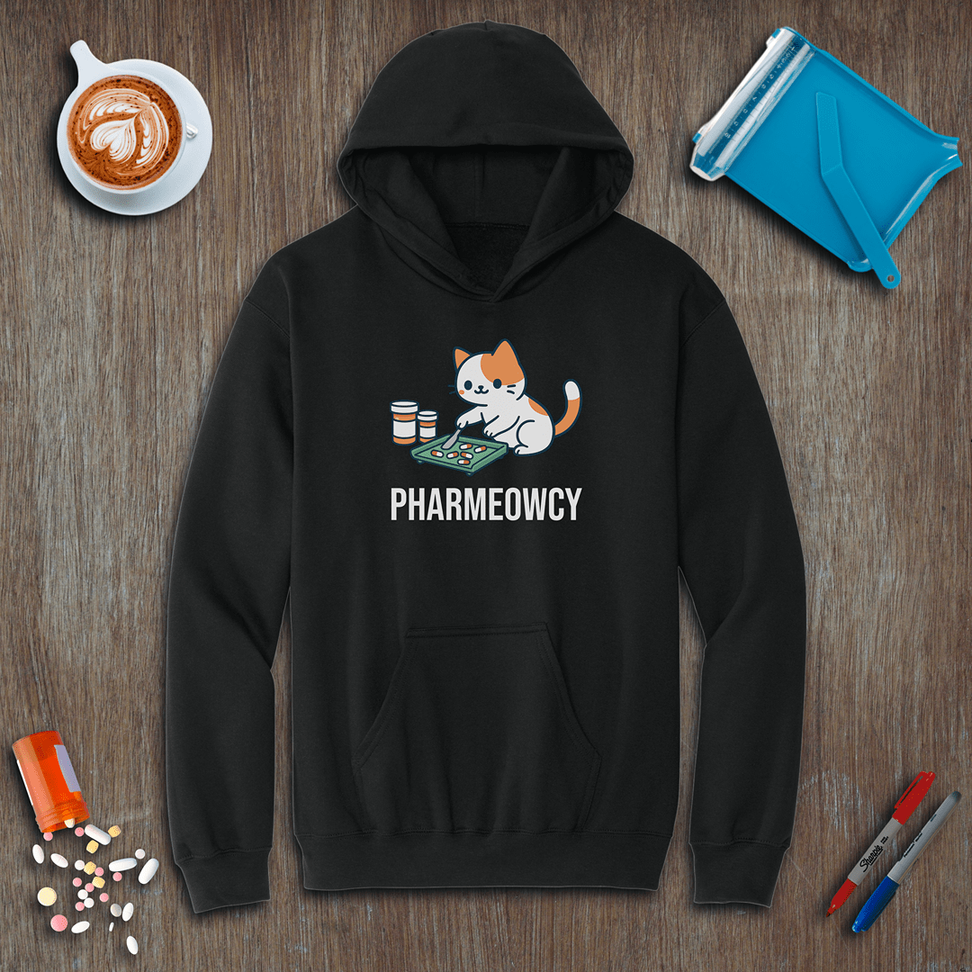 Pharmeowcy Fleece Hoodie