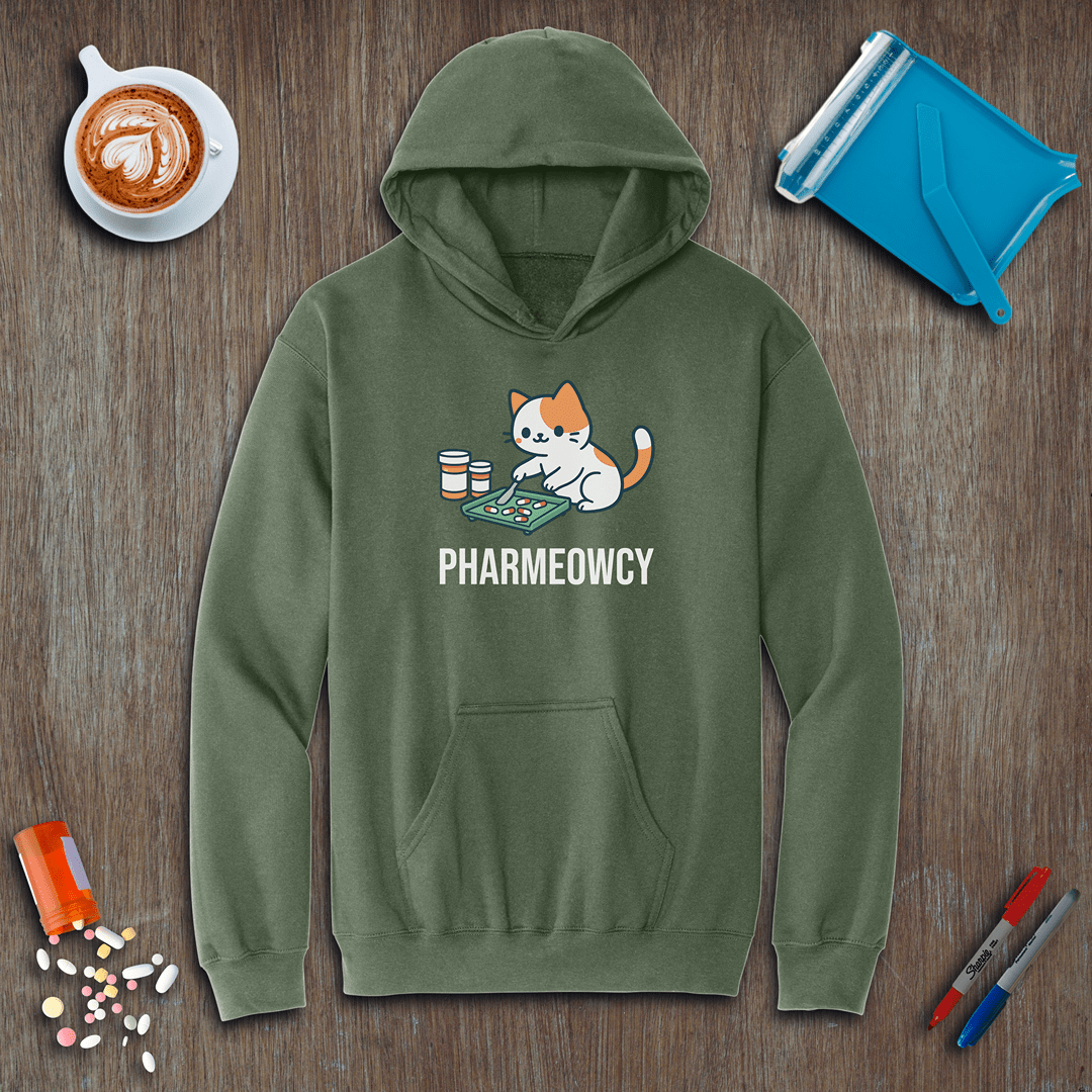 Pharmeowcy Fleece Hoodie
