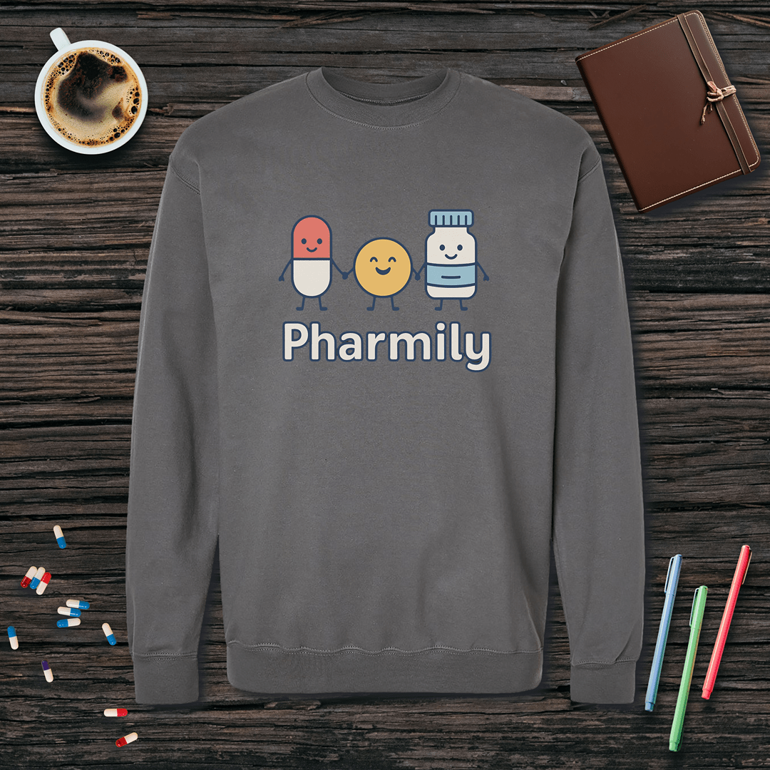 Pharmily Fleece Crewneck Sweatshirt