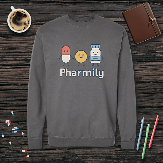 Pharmily Fleece Crewneck Sweatshirt