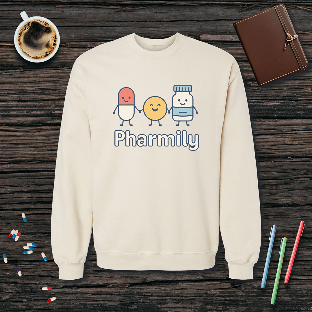 Pharmily Fleece Crewneck Sweatshirt