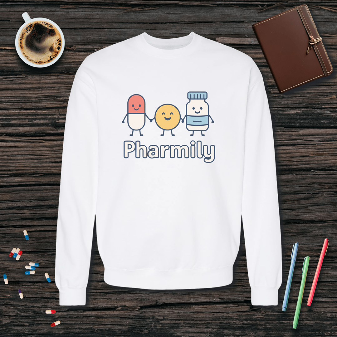 Pharmily Fleece Crewneck Sweatshirt